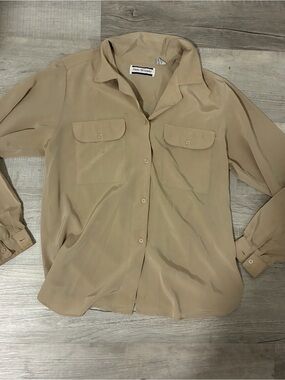 dana alexander vintage button down top